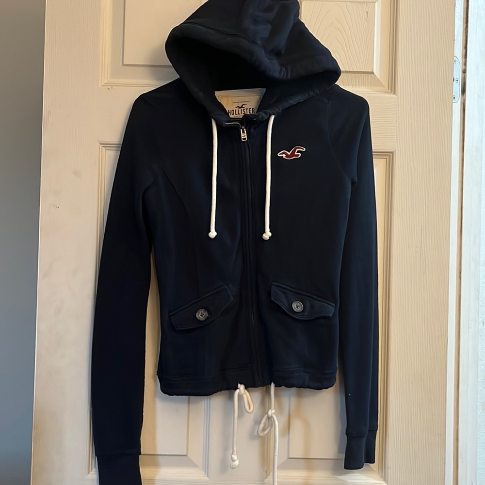 Hollister zip up jacket